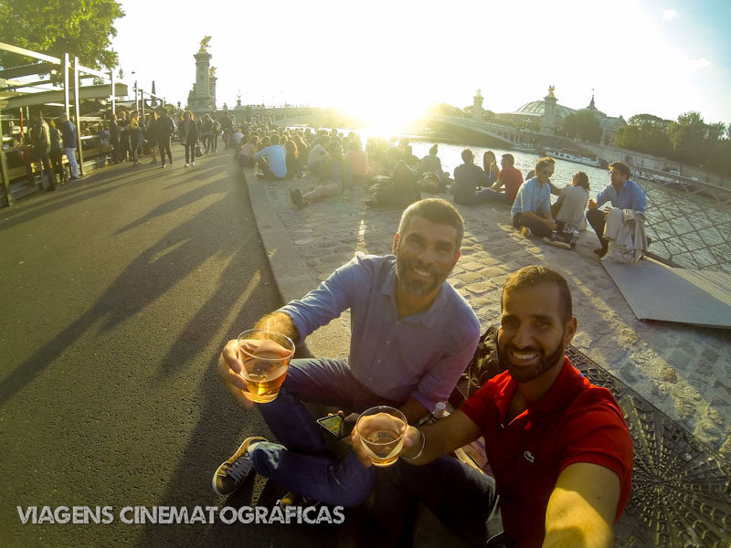 A Paris do filme Antes do Pôr do Sol: às margens do Rio Sena