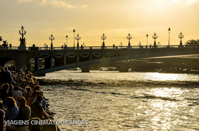 A Paris do filme Antes do Pôr do Sol: às margens do Rio Sena