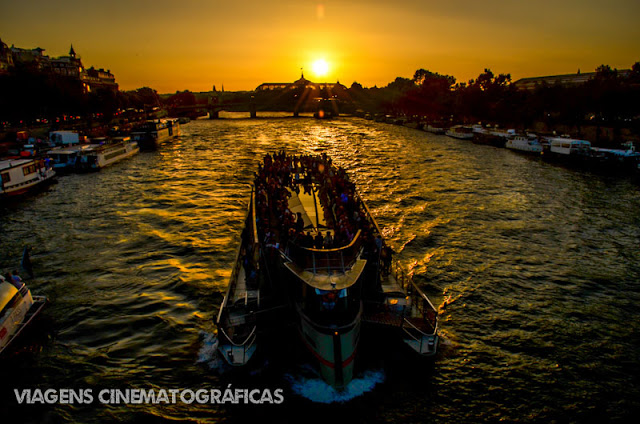 A Paris do filme Antes do Pôr do Sol: às margens do Rio Sena