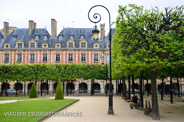 Place des Vosges em Paris