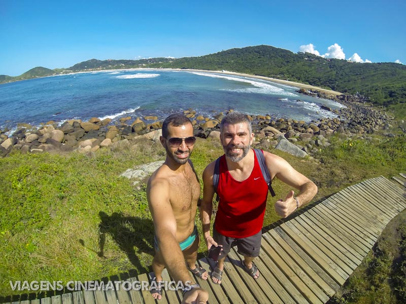 Início da Trilha da Praia do Rosa até a Praia Vermelha