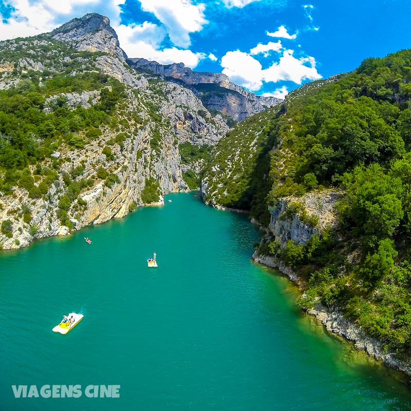 O Gorges do Verdon é considerado o cânion mais bonito da Europa. É de fato impressionante! 