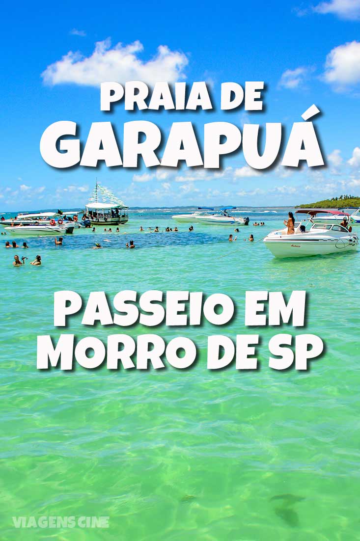 Praia de Garapuá em Morro de SP: Passeio até as Piscinas Naturais