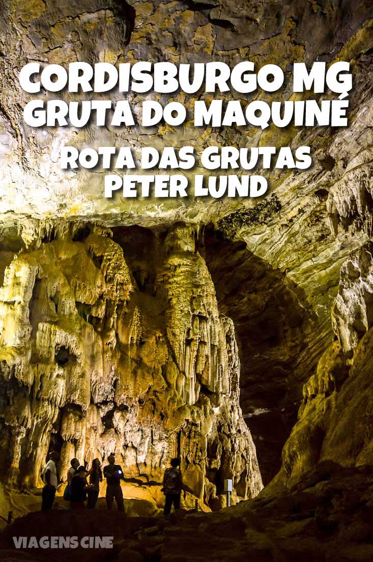 O que fazer em Cordisburgo: Gruta do Maquiné - Rota das Grutas Peter Lund