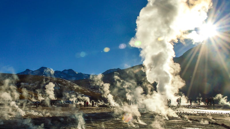 Geyser del Tatio e Trekking Copacoya: Tour no Deserto do Atacama