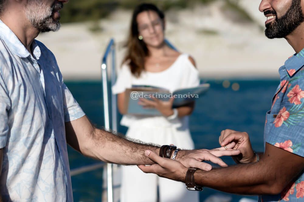 Passeio de Barco em Arraial do Cabo e Renovação de Votos