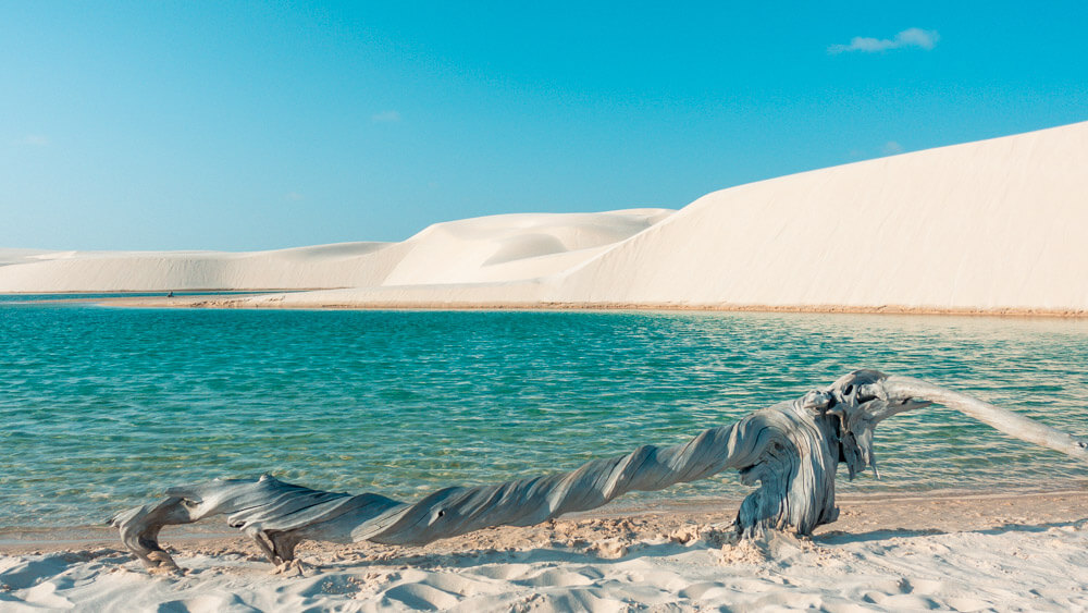 O que fazer em Barreirinhas - Lençóis Maranhenses: Lagoa Azul e Rio Preguiças