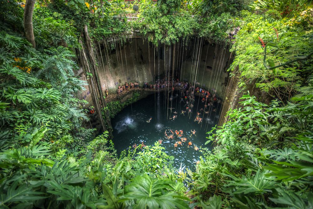 Top 7 Melhores Cenotes de Cancun, Riviera Maya, Tulum, Cobá e Yucatán com preços: Gran Cenote, Cenote Azul, Ik Kil - Foto: Foto: Vicente Villamón, CC 2.0