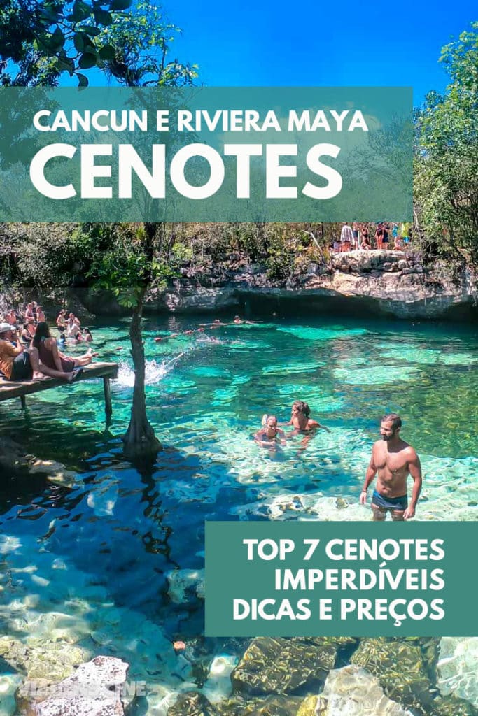 Top 7 Melhores Cenotes de Cancun, Riviera Maya, Tulum, Cobá e Yucatán com preços: Gran Cenote, Cenote Azul, Ik Kil