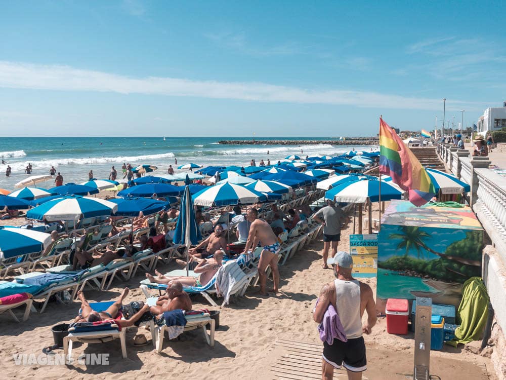 O que fazer em Sitges, Espanha - Bate Volta de Barcelona - Praias Gays