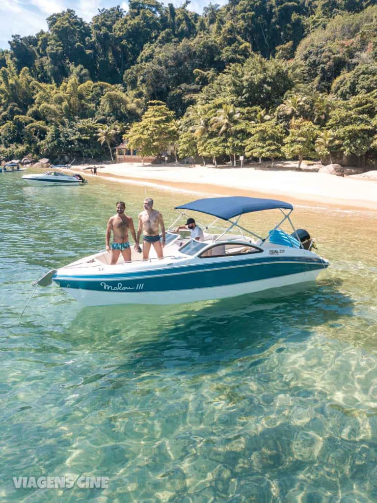 O que fazer em Paraty RJ: Melhores Praias - Passeio  de Lancha Privativa