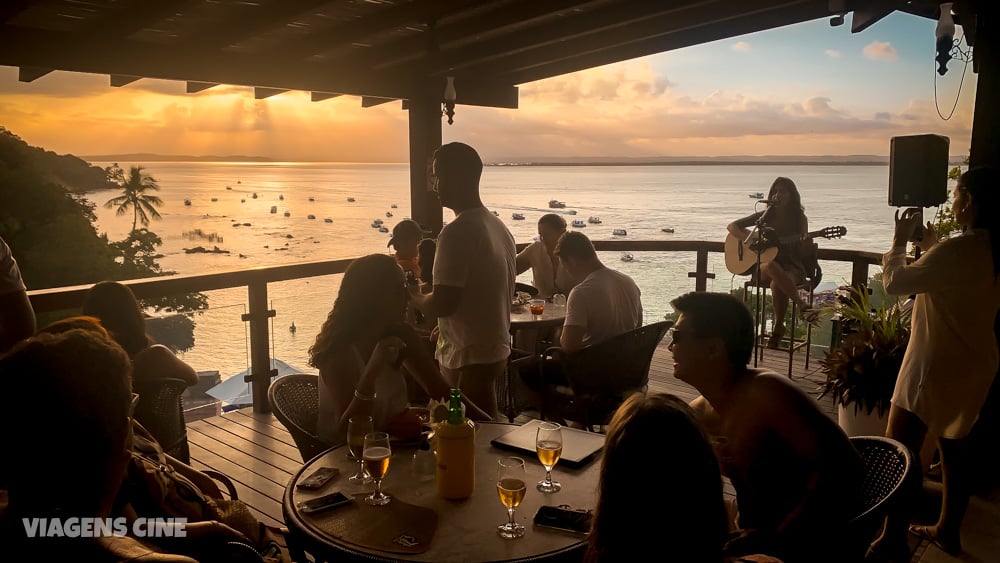 O que fazer em Morro de São Paulo: Pôr do Sol na Pousada Passárgada