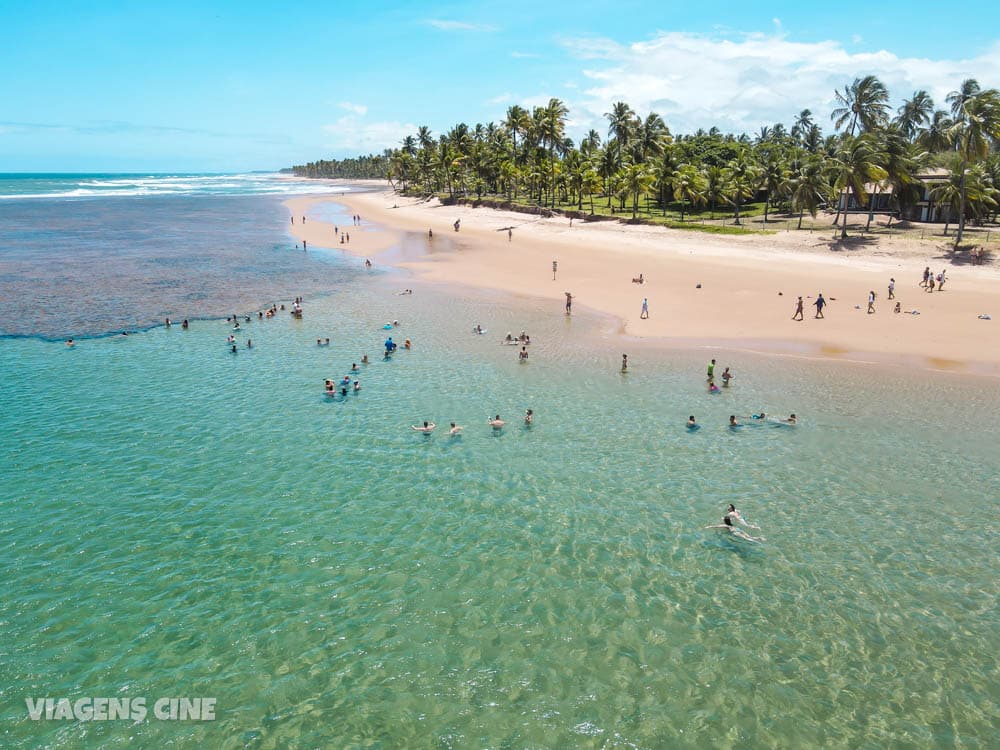 O que fazer em Maraú, Bahia: Praia de Taipu de Fora e Barra Grande