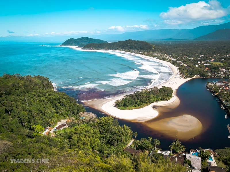 Barra do Una: ao lado da Praia de Juquehy