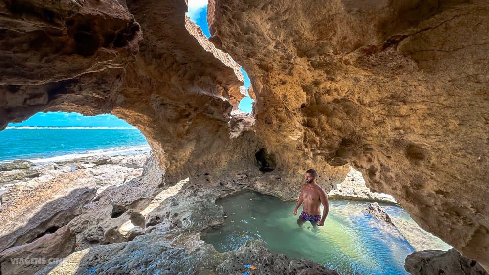 O que fazer em Canoa Quebrada: Fortim e Praia de Pontal de Maceió