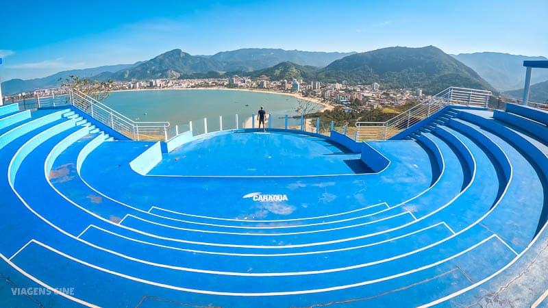 Mirante do Camaroeiro, em Caraguatatuba, na estrada para Ubatuba