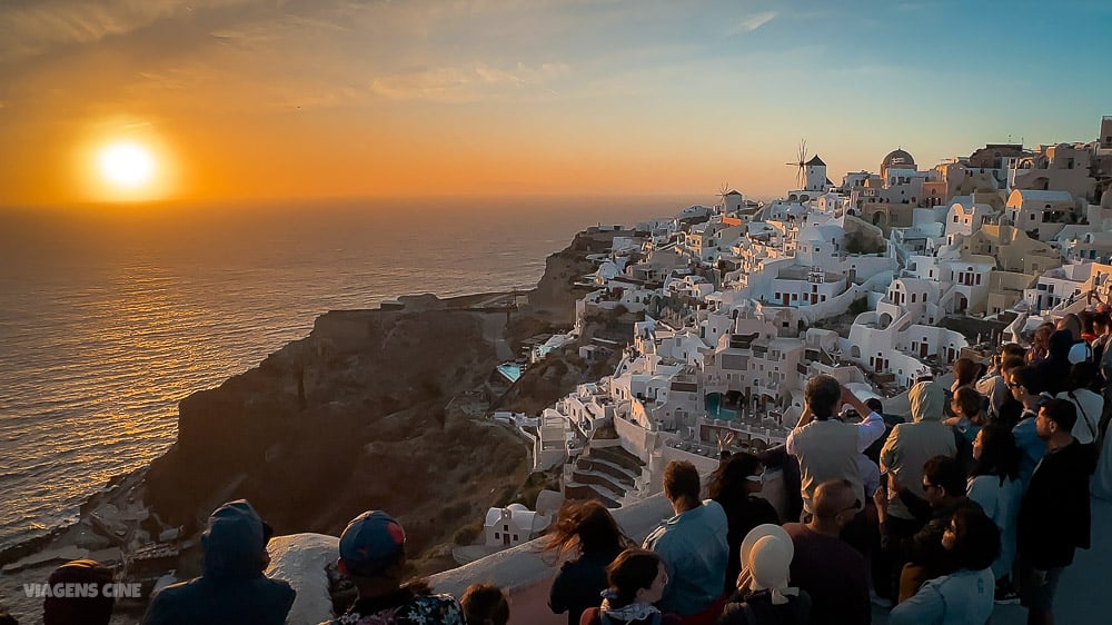 Pôr do Sol em Oia, Santorini